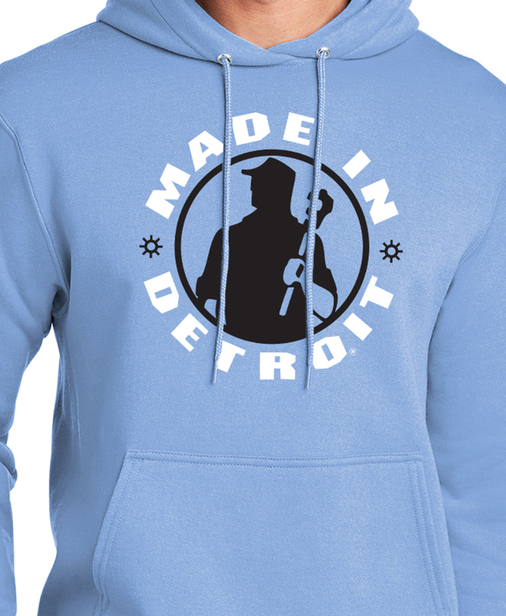 MID Light Blue Hoodies