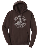 MID Circle/Tough Times Dark Chocolate Hoodie