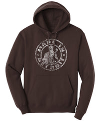 MID Circle/Tough Times Dark Chocolate Hoodie
