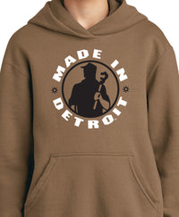 Youth MID Woodland Brown Hoodie