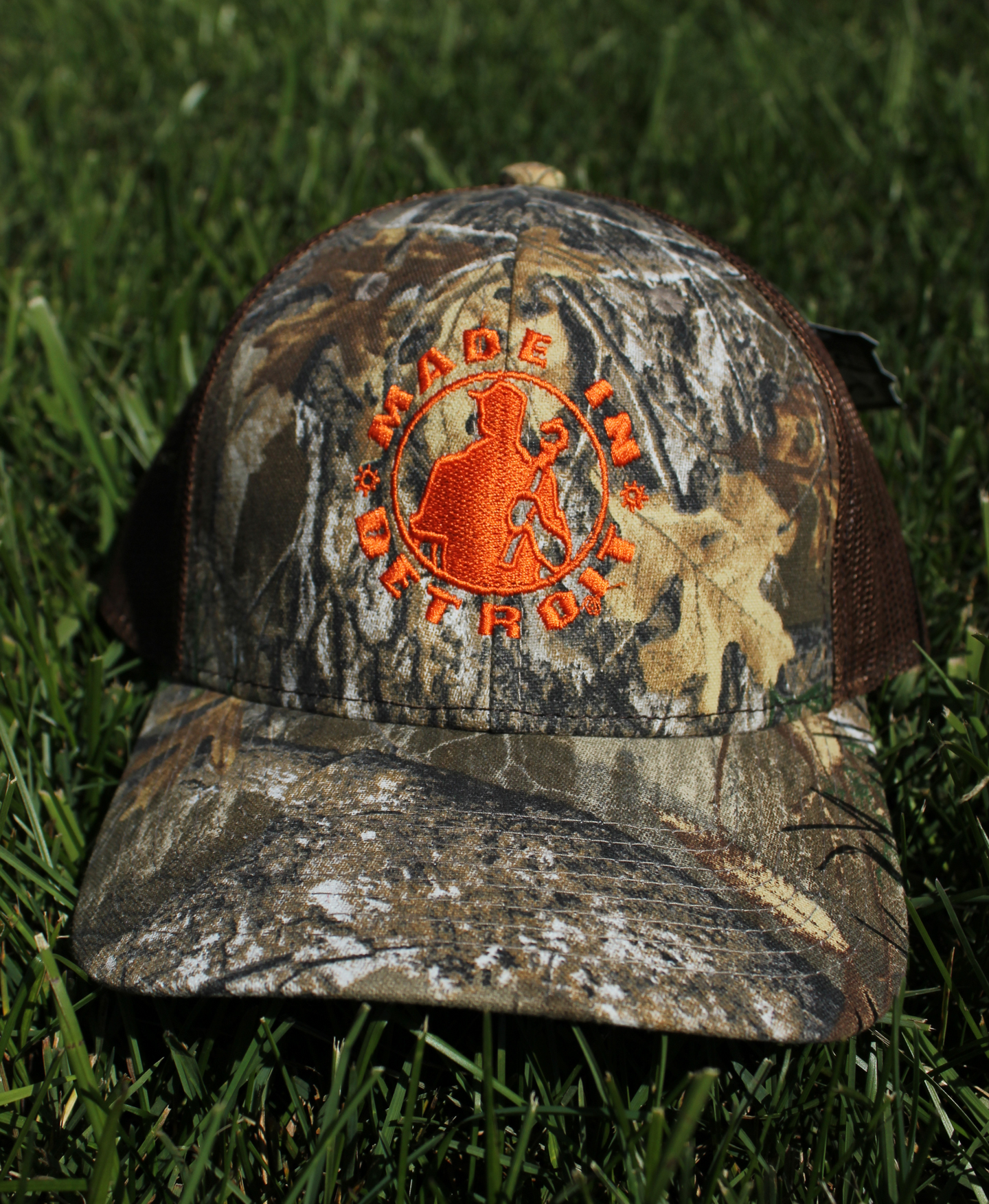 MID Camo Snapback Trucker Hat