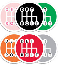 6 Randomly Assorted - Shifter Stickers