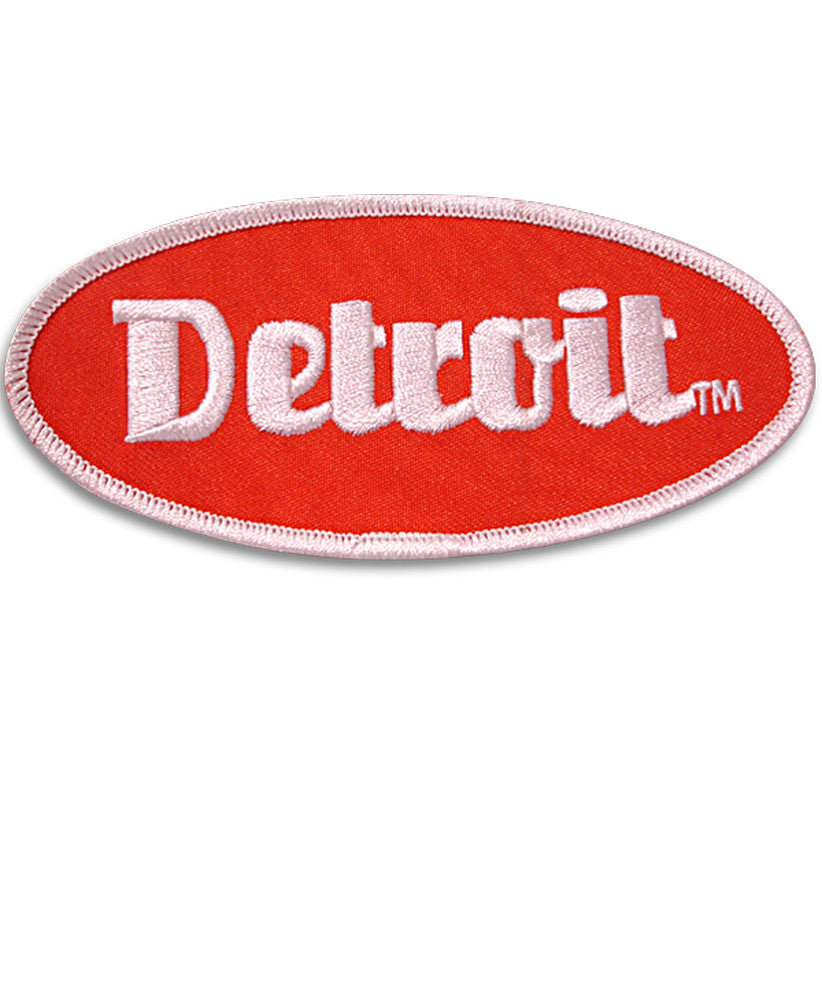  Detroit Iron On Patch