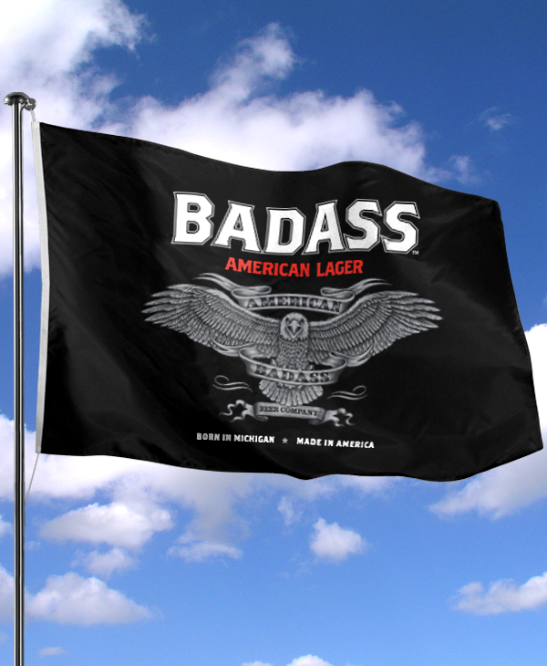 Badass Flag - 3' x 5'