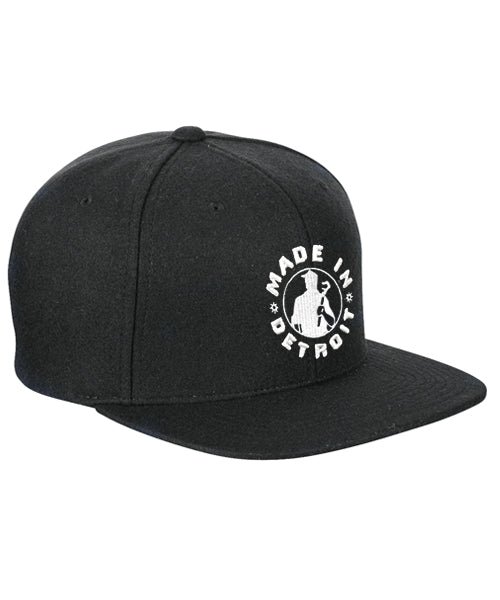 MID Black Snap Back Hat