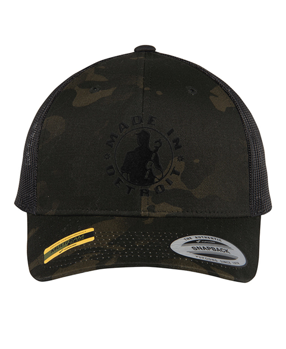 Multicam Black Camo Hat