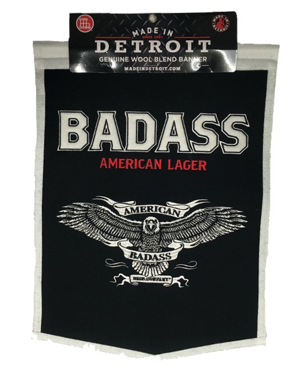 Badass Wool Sports Banner