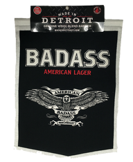Badass Wool Sports Banner