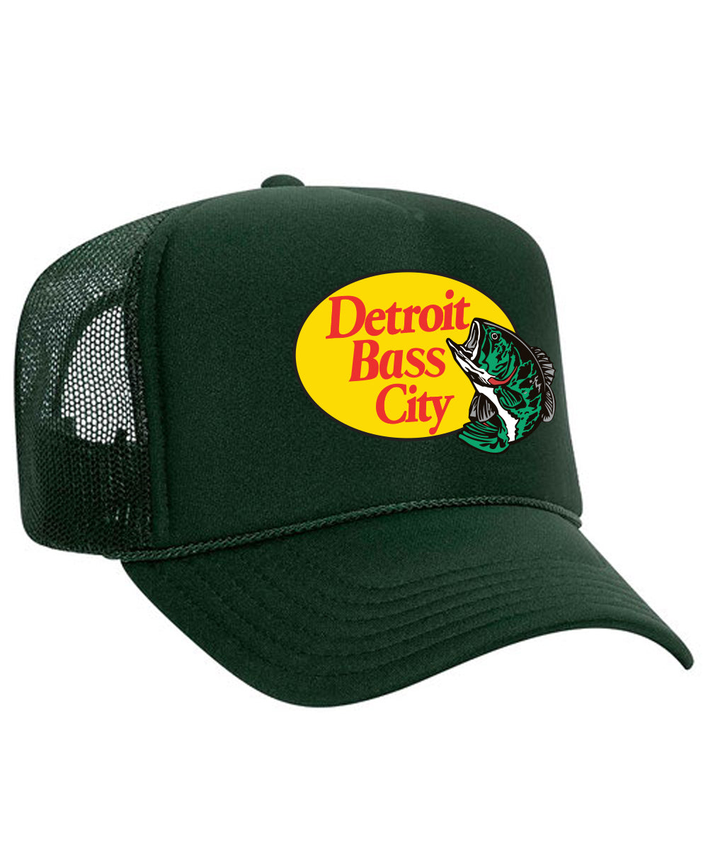 Detroit Bass City - Solid Foam Trucker