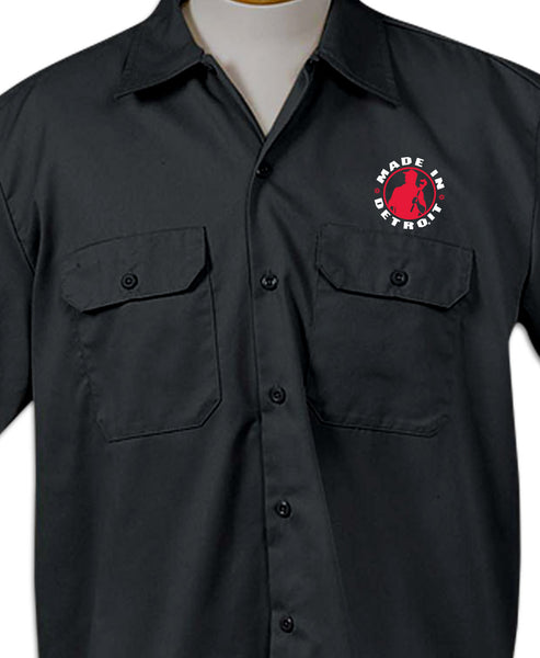 【1度のみ着用】DICKIES TWILL SKATE SHIRTS Mサイズ DS100-Dickies-MID-