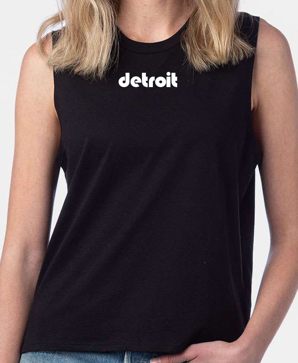 Detroit Crop Muscle Tank