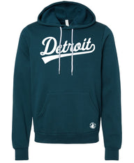 Detroit Tail Script Pullover - SMALL