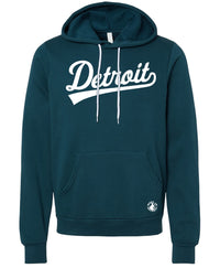 Detroit Tail Script Pullover - SMALL