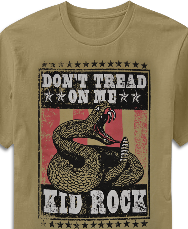 Kid Rock Don't Tread On Me - Tan