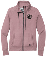 New Era MID Ladies Mauve Terry Full-Zip (XS/S ONLY)
