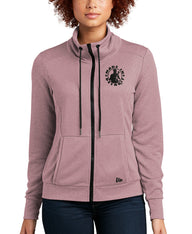 New Era MID Ladies Mauve Terry Full-Zip (XS/S ONLY)
