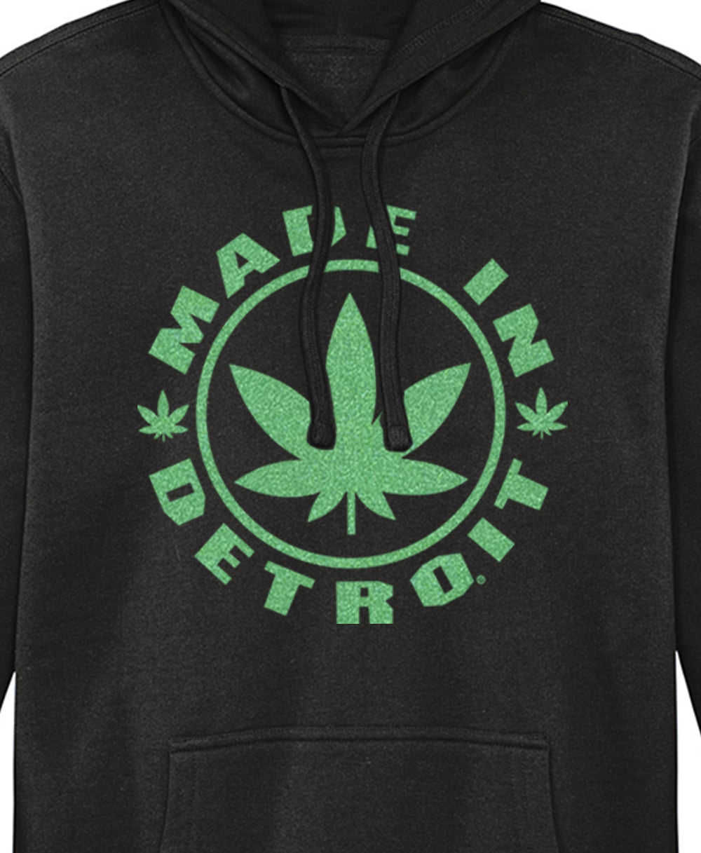 MID Pot Leaf Hoodies