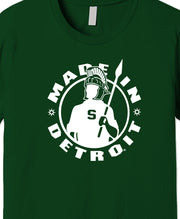 Made In Detroit Michigan State Spartan