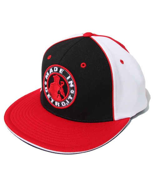 MID Fitted Hat Detroit on Back