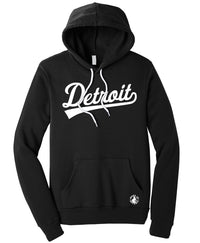 Detroit Tail Script Pullover - SMALL