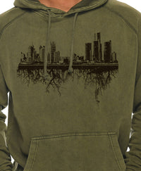 Detroit Roots - Vintage Wash Hoodie