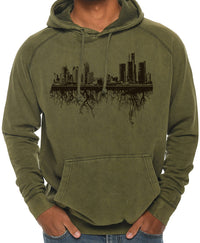 Detroit Roots - Vintage Wash Hoodie