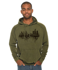 Detroit Roots - Vintage Wash Hoodie
