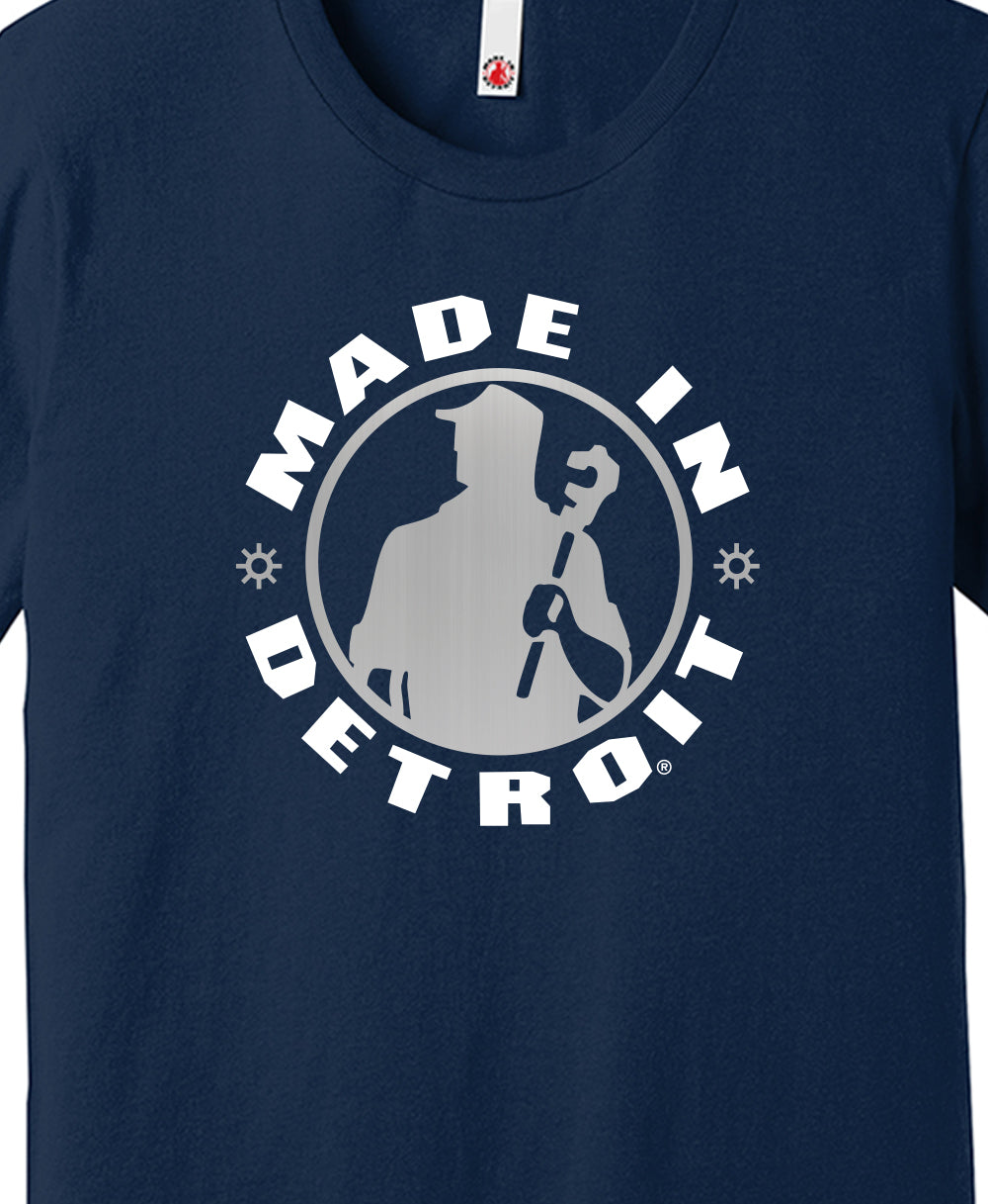 MID Silver & White Print – Made In Detroit