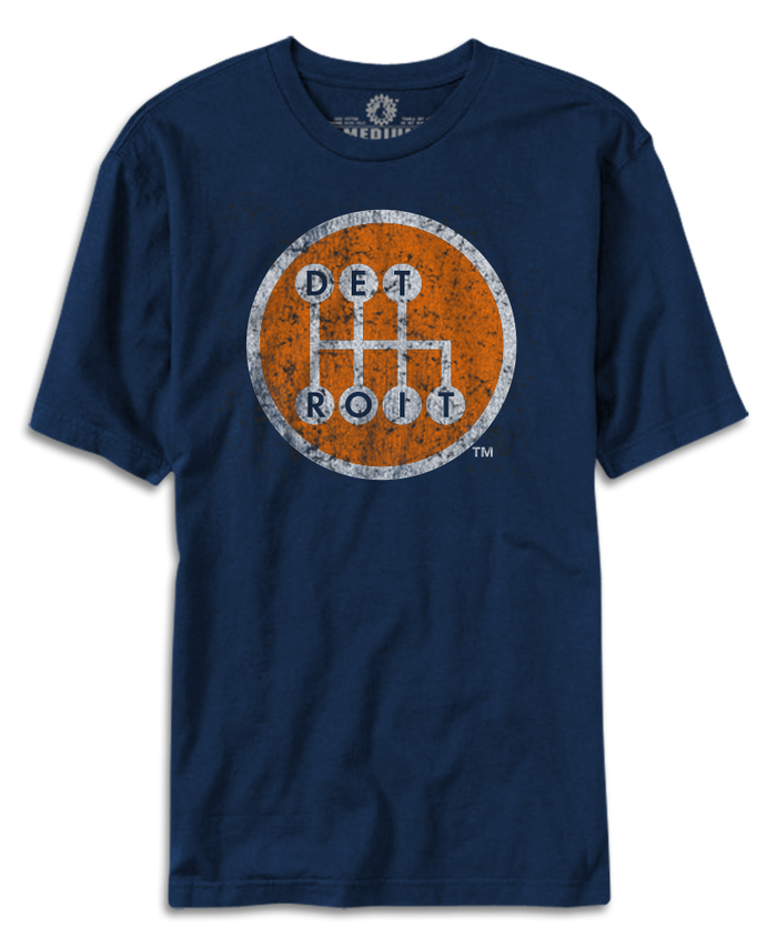 detroit shifter shirt made in detroit muscle car shirt