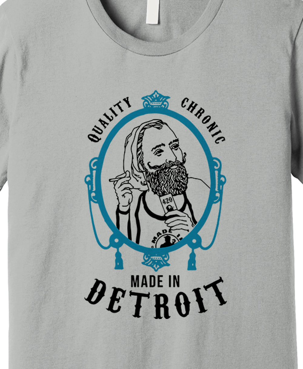 Detroit Grey/Blue 420 Shirt - 2X