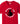 Made In Detroit Wrenchman holding a hockey stick. Printed in black/white on Red T-shirt