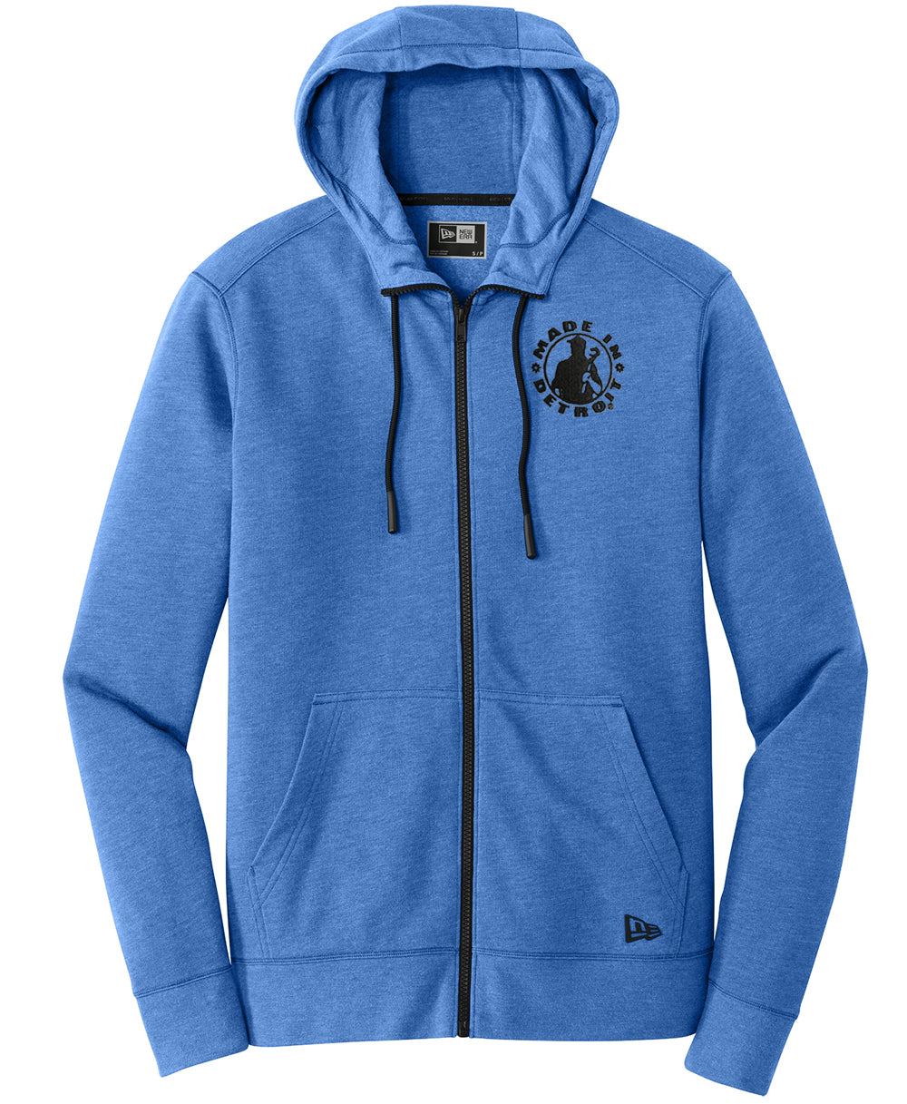 New Era MID Tri-Blend Fleece Full-Zip Hoodie