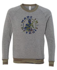 MID Unisex Camo Crew (S ONLY)