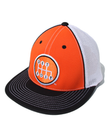 Made In Detroit Snapback Hat - Shifter Design, Orange And Black, Acrylic/Wool Blend