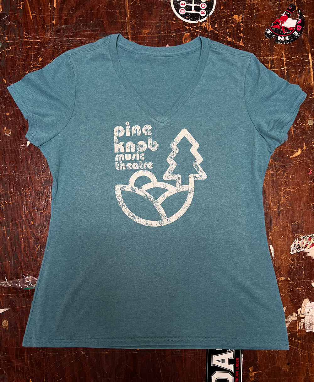 Ladies Pine Knob V-neck Tri-blend