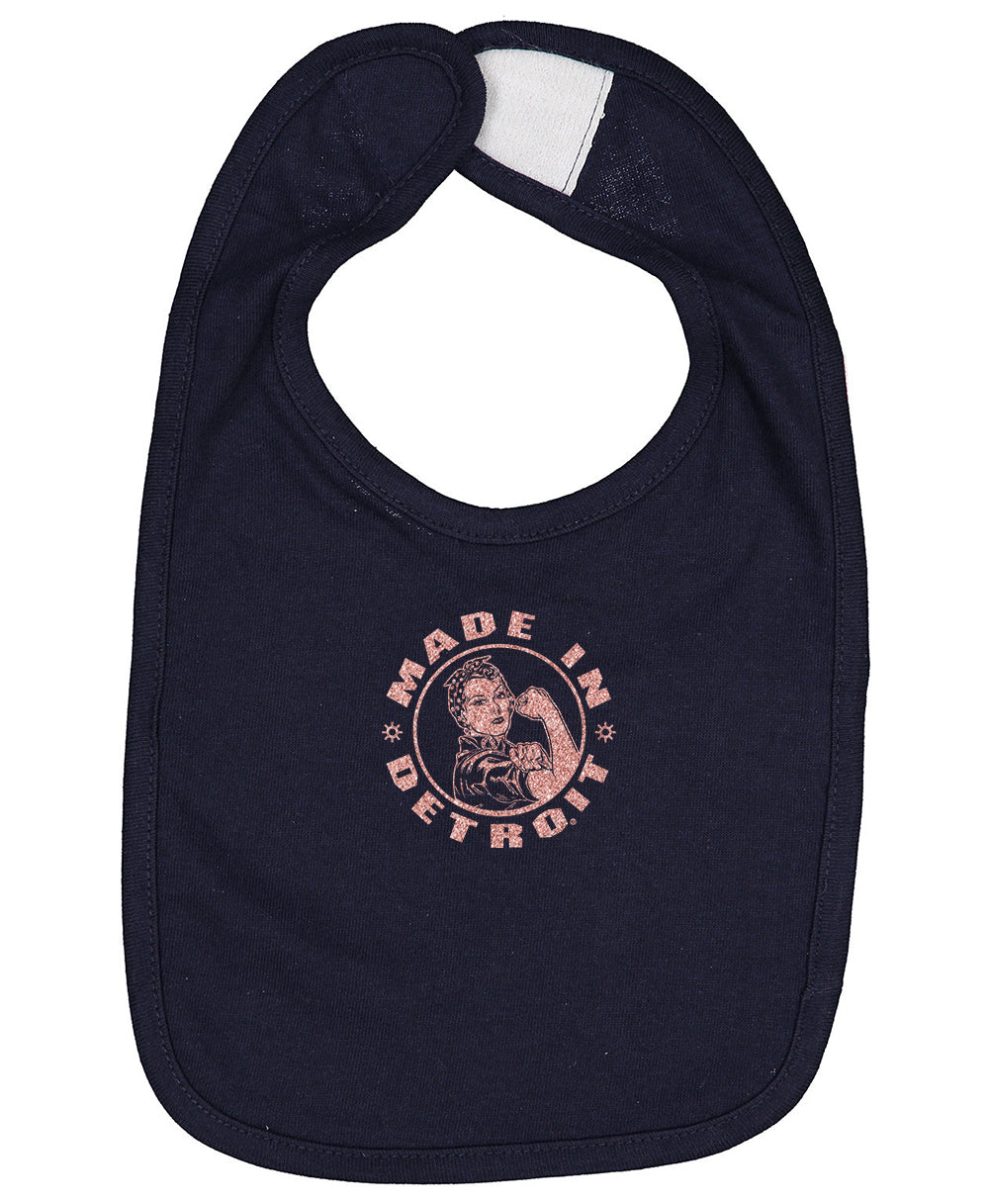 Infant Premium Rosie Bib - Navy