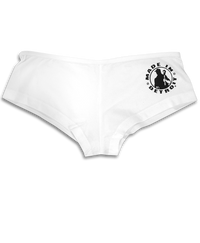 Boy Shorts - Junior Fit - White