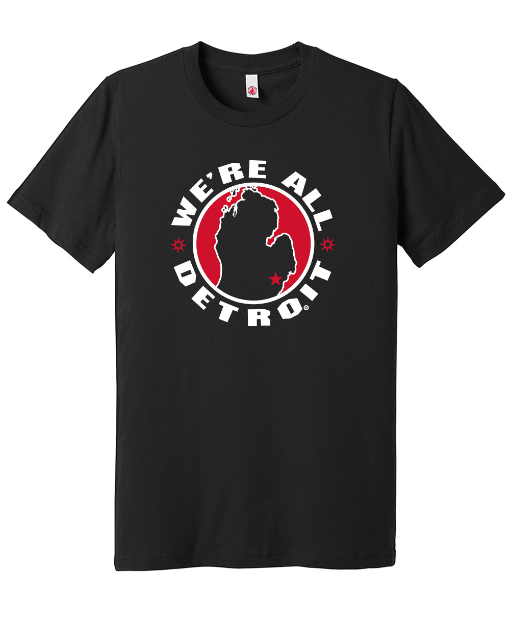 We're All Detroit Men's Black