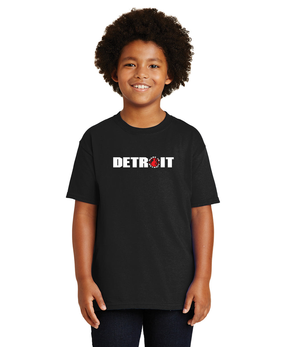 Detroit Block Youth Tee