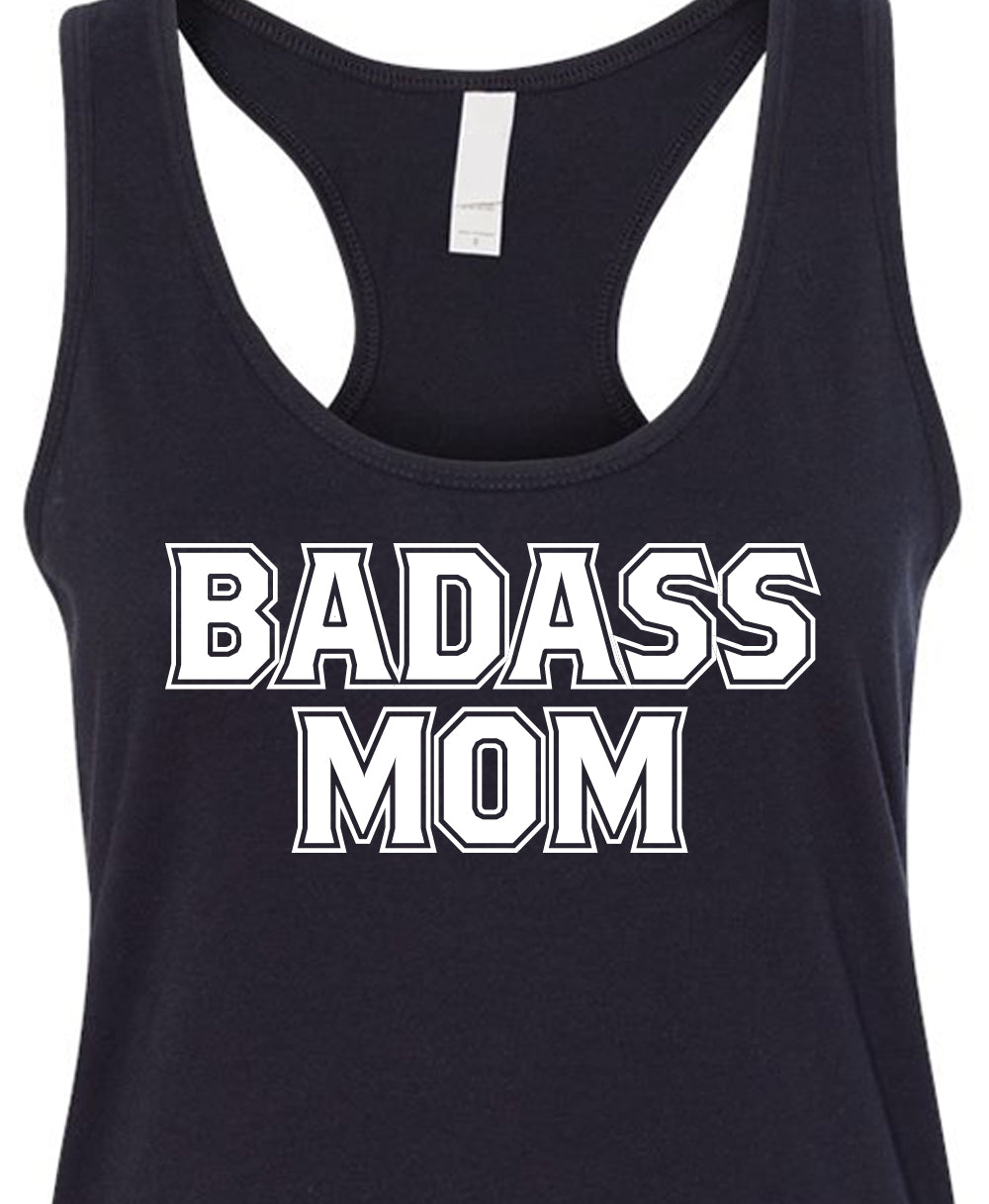 Badass Mom Racerback Tank