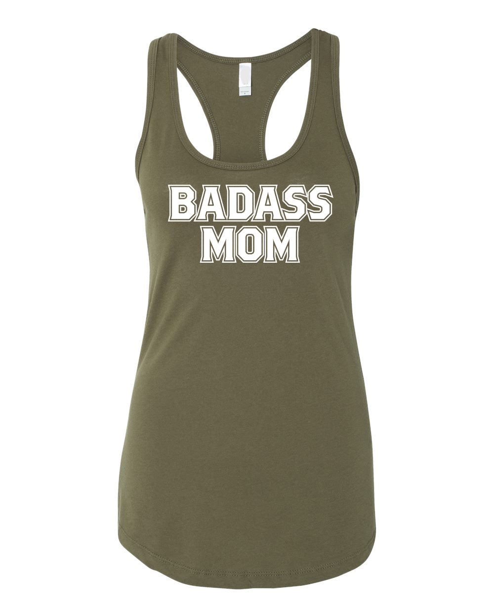 Badass Mom Racerback Tanks