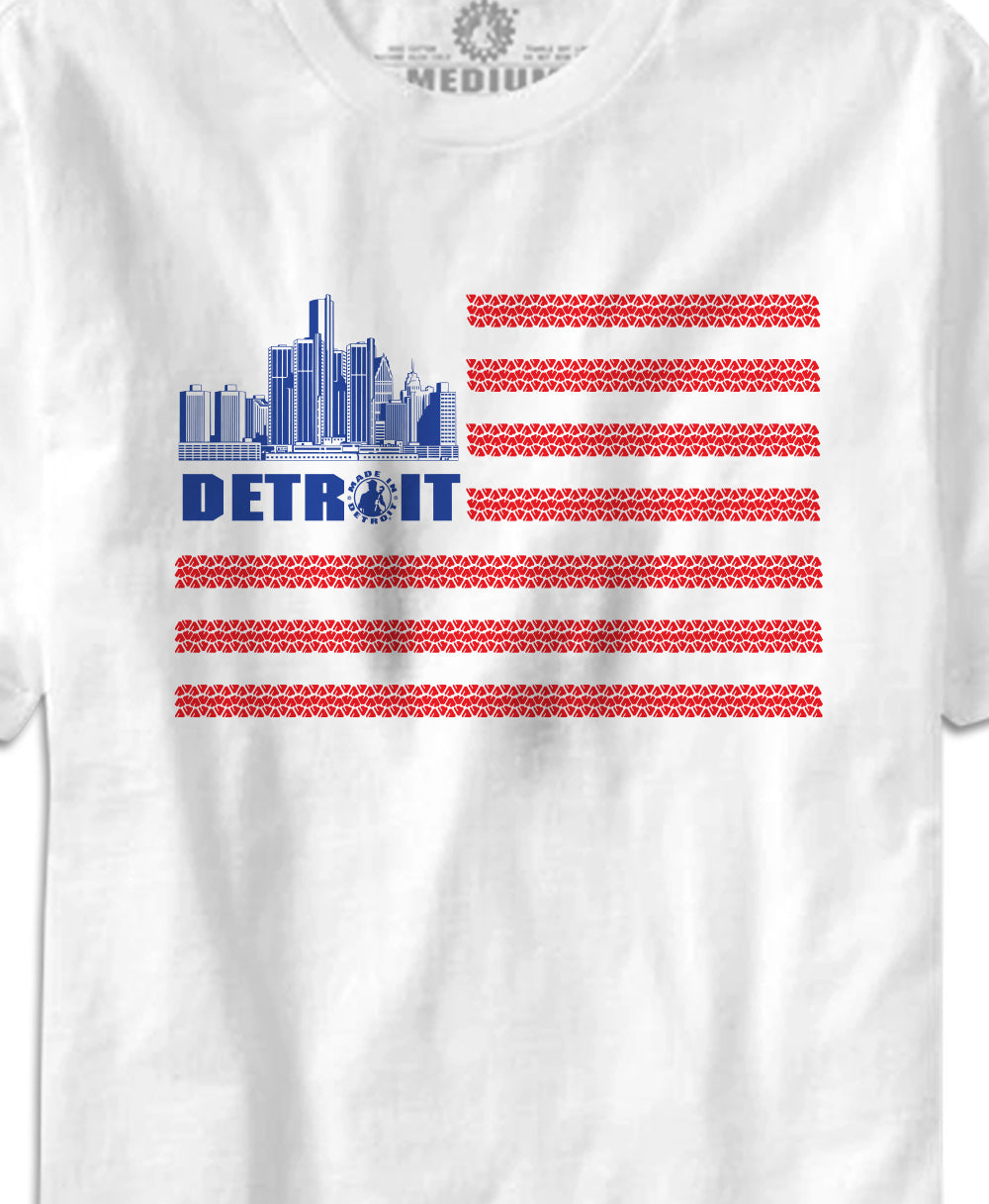 Detroit Flag Treads