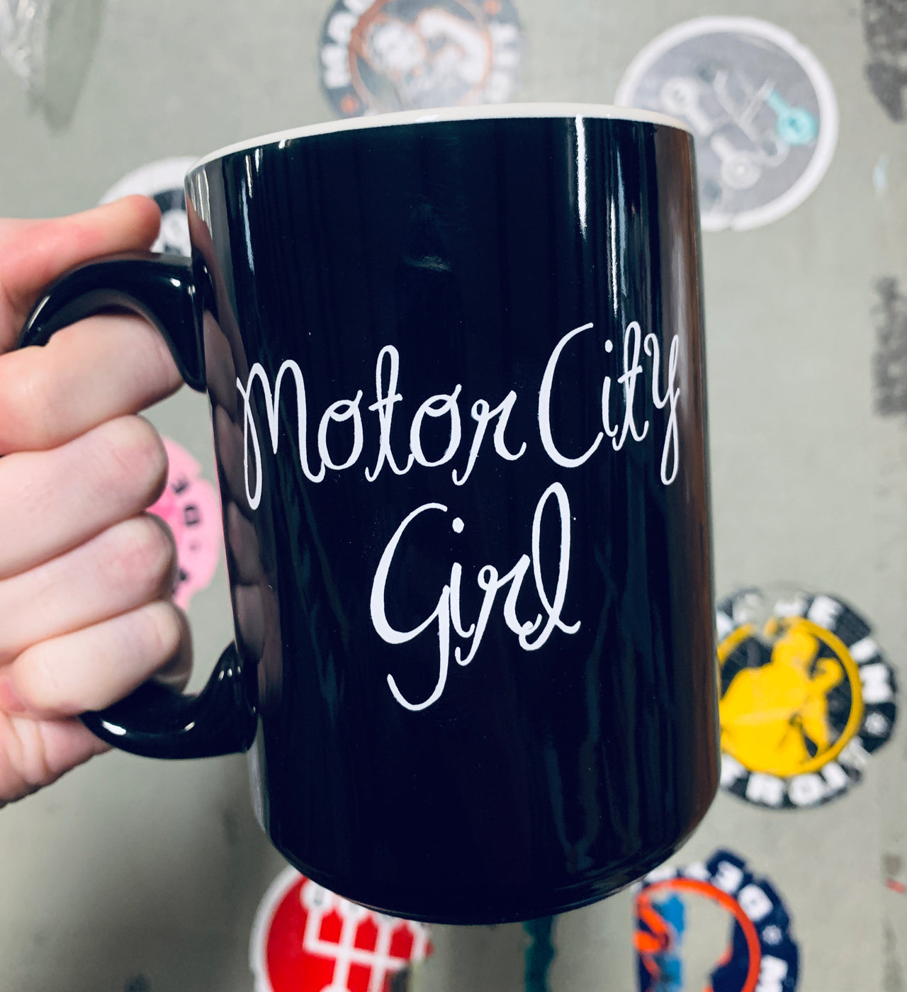 Rosie the Riveter/Motor City Girl Mug