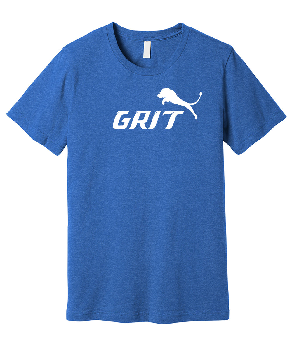 GRIT Heather Royal Shirt
