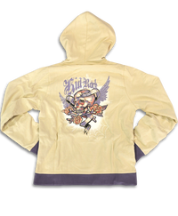 Kid Rock Skull & Roses - Junior Size - Zip-Up Hoodie