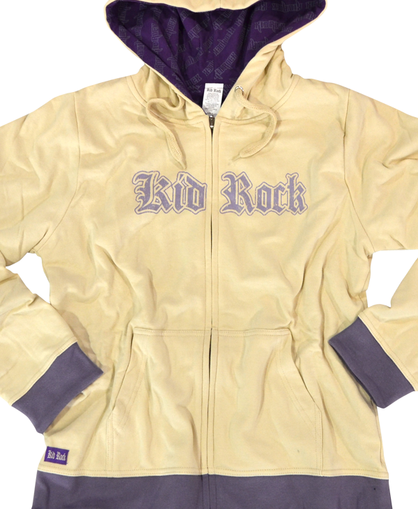 Kid Rock Skull & Roses - Junior Size - Zip-Up Hoodie