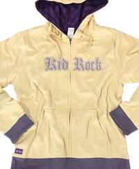 Kid Rock Skull & Roses - Junior Size - Zip-Up Hoodie