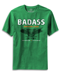 Unisex Badass American Lager - Kelly Green